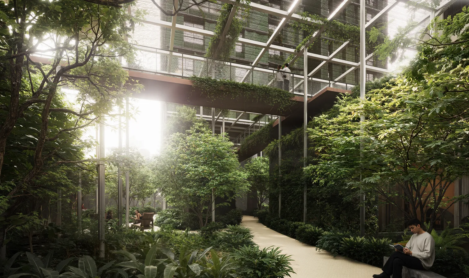 Acesso Leitão do empreendimento Samanea