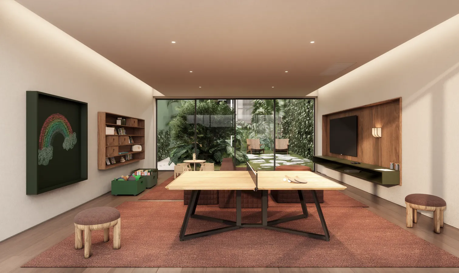 Brinquedoteca do empreendimento Samanea